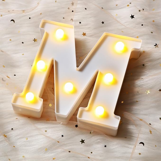 Woanger 8 Pcs 2026 Prom Light up Letters Sign Set LED Graduation Decorations Marquee Class of 2026 Ornaments for Graduation High School College Table Home Party Supplies, Battery Operated