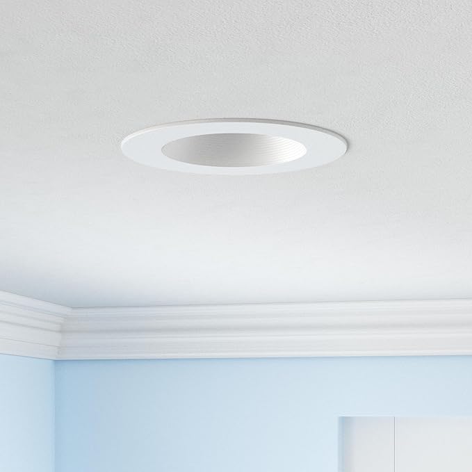 TORCHSTAR 8-Pack 5CCT 6 Inch LED Integrated Canless LED Recessed Lighting with J-Box, Anti-Glare Deep Baffle, CRI90 Dimmable Ceiling Downlight, ETL, 2700K3000K3500K4000K5000K, Oil Rubbed Bronze