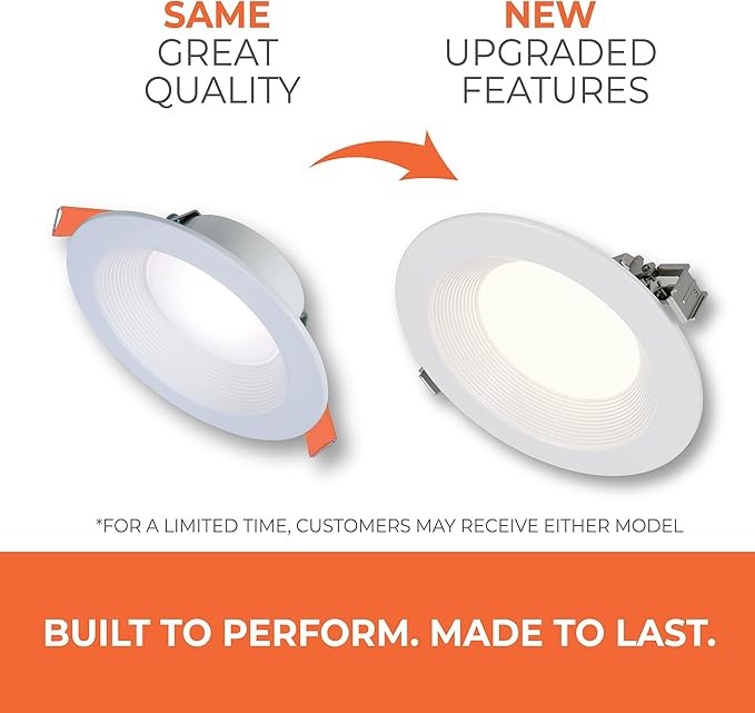 HALO RL 6 in Indoor/Outdoor Canless LED Recessed Ceiling Light with Selectable Color Temperature 600 Lumens Wet Location Dimmable IC-Rated Downlight - RL6069FSD2W1EWHDM