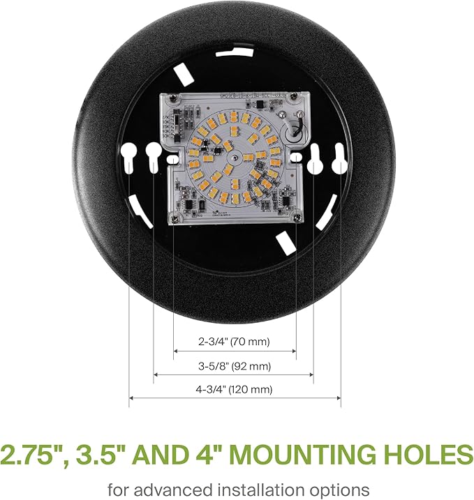 ASD 6 Pack LED Disk Lights 6 Inch, 15W 5CCT 2700K-5000K 1245LM CRI90+, Dimmable Flush Mount Ceiling Light Fixture, Low Profile Surface Mount Disc Lights, Junction Box or Recessed Can Install, ETL