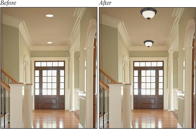 Westinghouse 0101100 Recessed Light Converter, 1, Finished White