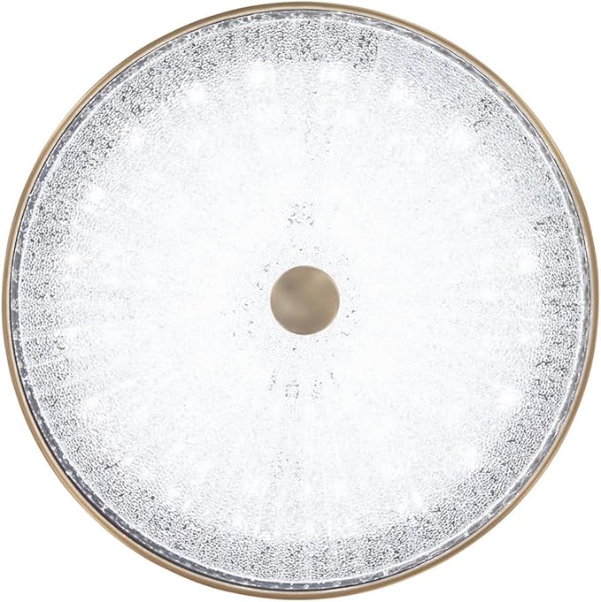 Minka Lavery 23963 11.75 in. 1-Light Aged Brass LED Flush Mount