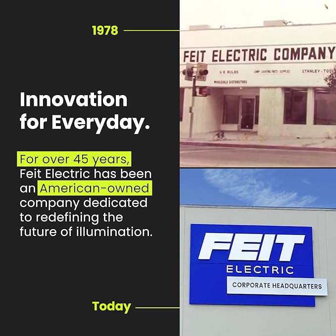 Feit Electric 3ft LED Utility Light, 3000 Lumens, 4000K Cool White, Plug-in, Flush/Hanging Mount, Ultra-Lightweight, 30W LED Shop Light and Under Cabinet Light, 50,000-Hour Lifespan, SHOP/3X1/840/V1