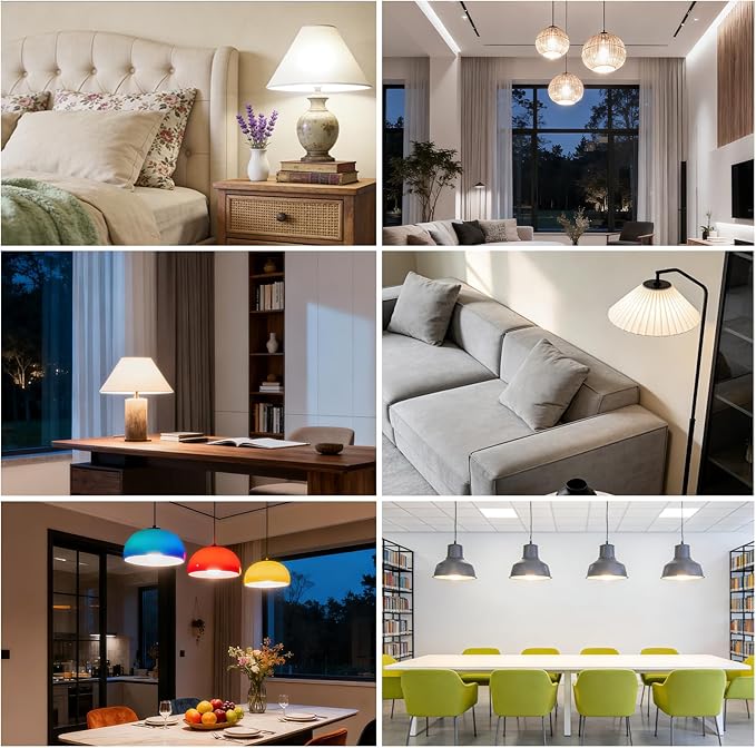Sylvania ECO LED A19 Light Bulb, 60W Equivalent, Efficient 9W, 7 Year, 750 Lumens, Non-Dimmable, Frosted, 5000K, Daylight - 8 Pack (40883)