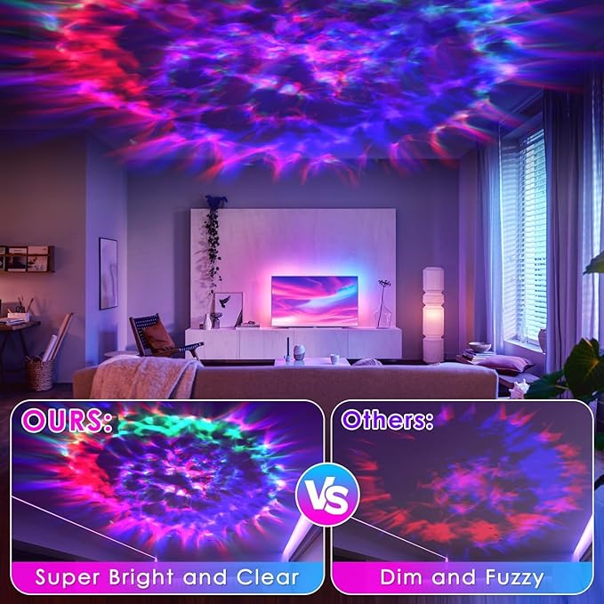 Galaxy Light Projector, Pet Dog Nebula Ceiling Night Light for Bedroom with Remote and Timer, 41 Color Modes for Kids Room Decor, Adults Game Room, Gift for Kids, Friends, Birthday, Party, Christmas