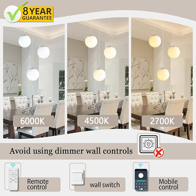 ykolupty 3-Light Globe Pendant Light for Kitchen Island Silver Pendant Light Fixtures with White Glass Globe Hanging Lights for Bedroom,Hallway,Bar