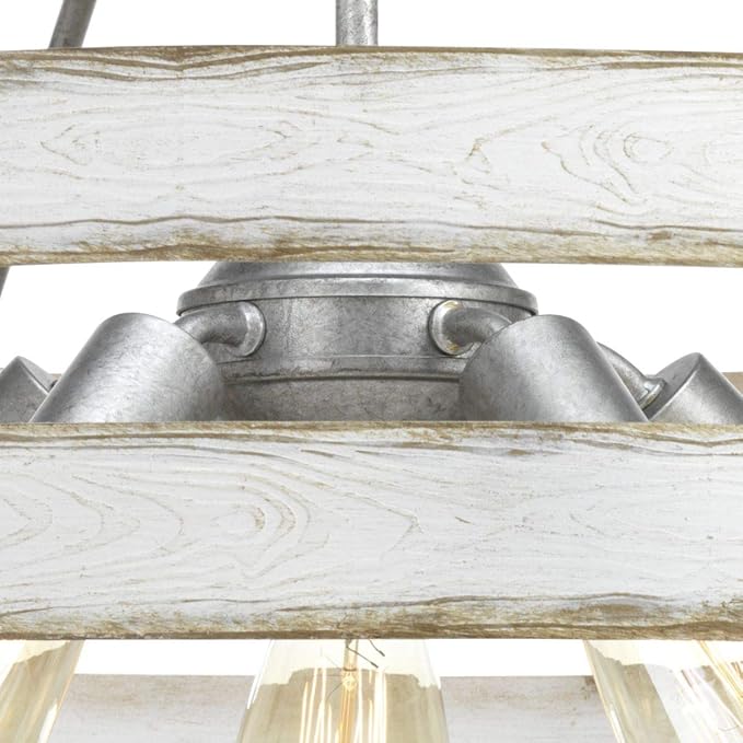 Gulliver Collection 5-Light Coastal Pendant Light Galvanized