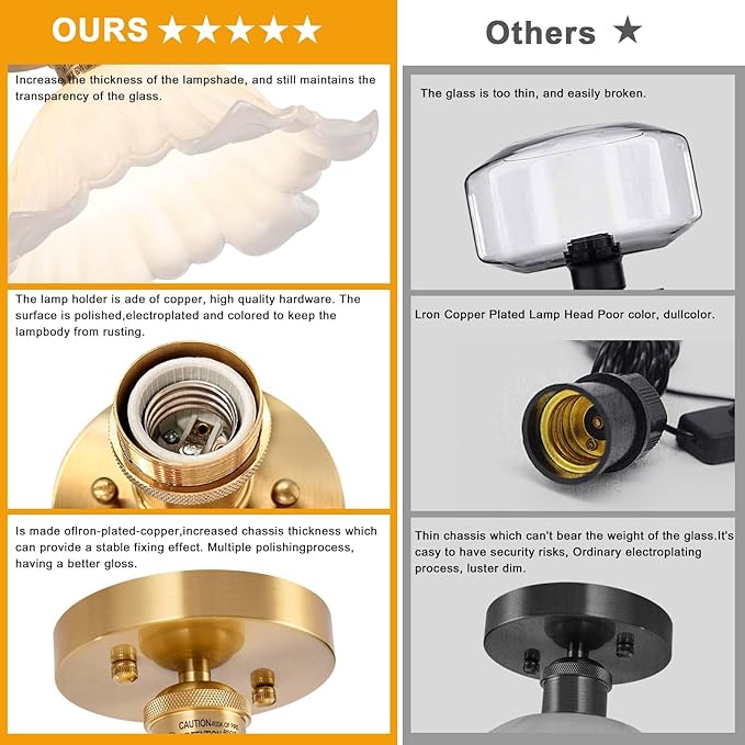 Semi Flush Mount Ceiling Light,Hallway Vintage Lights Fixture Ceiling White 11" Ceiling Light E26 Bulb Included Vintage Lights Fixtures for Closet Hallway Kitchen Dining Room