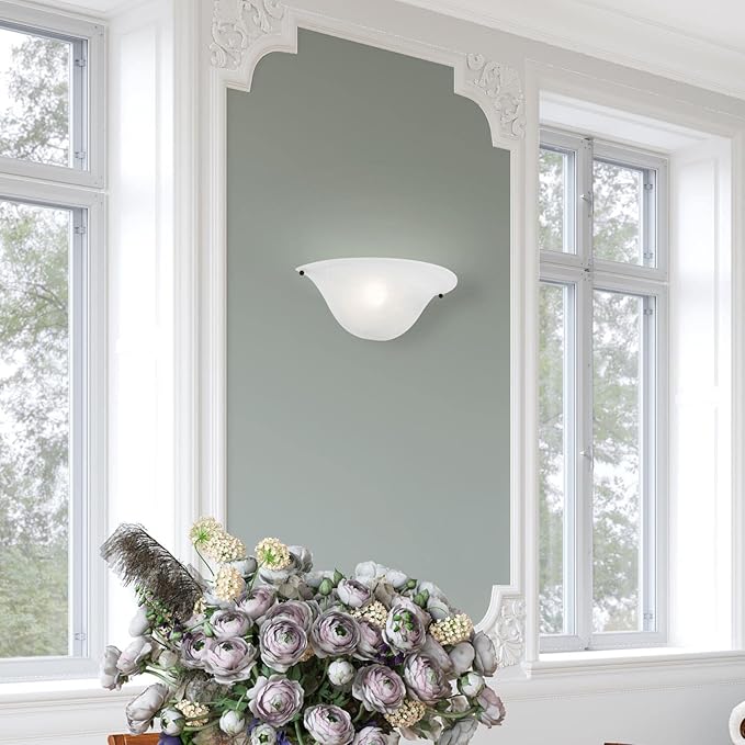 Livex Lighting Wynnewood 1 Light Wall Sconce Black Finish