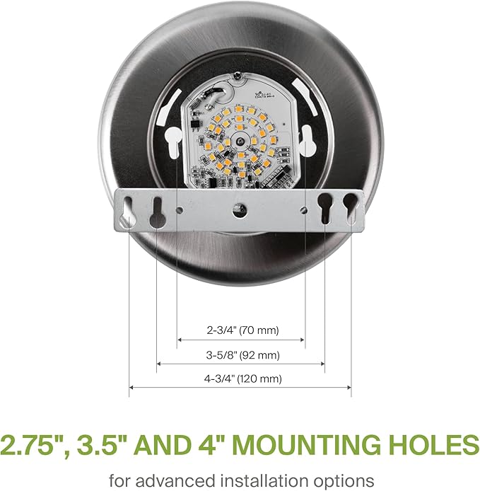 ASD 6 Pack LED Disk Lights 4 Inch, 10W 5CCT 2700K-5000K 685LM CRI90+, Dimmable Flush Mount Ceiling Light Fixture, Low Profile Surface Mount Disc, Junction Box or Recessed Can Install, UL
