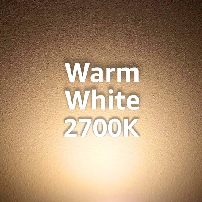 Euri Lighting EIN-WL51WH-1020cec, Indoor Half Moon Sconce, 9W, 810lm, 2700K, 90+ CRI, Dimmable, E-Star, CEC (CA Compliant), JA8, Damp Rated, Lamp Included, White Housing, 10YR WTY