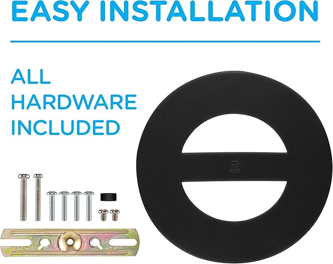 Enbrighten VIBE Smart LED Security Light, Dual Head, Motion Activated, ETL Listed, UV Resistant, 2500 Lumens, 4000K, Compatible with Alexa, Google Home, Bronze, 85900