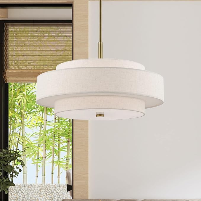 Livex Lighting Monroe - 5 Light Pendant in Timeless Style-17 Inches Tall and 24 Inches Wide-Antique Brass Finish