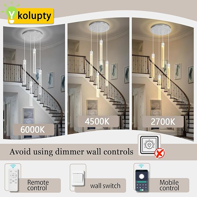 ykolupty 4-Lights Kitchen Island Pendant Lights Silver Mini Chandeliers for Dining Room Crystal Pendant Lighting Ceiling Lights for Hallway Foyer Living Room