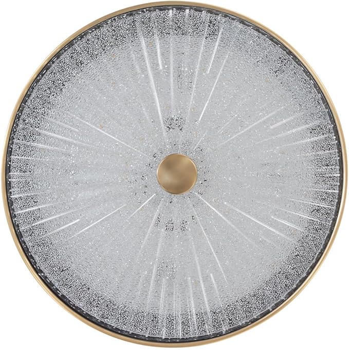 Minka Lavery 23963 11.75 in. 1-Light Aged Brass LED Flush Mount