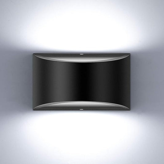 Lightess Modern Wall Sconces Indoor Wall Lamp Dimmable LED Up Down Wall Lamp 12W for Bedroom Living Room Staircase, Cool White