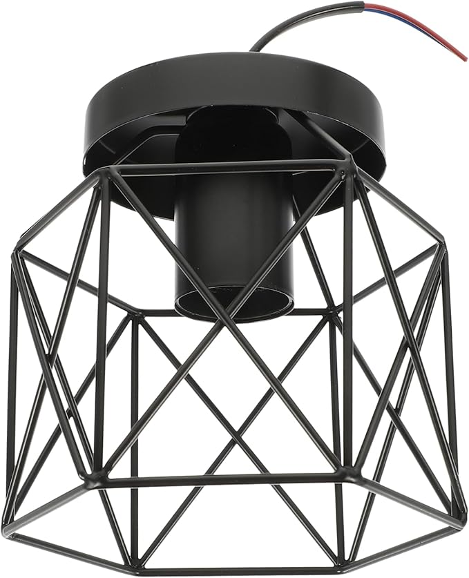 NUOBESTY 1Pc Nordic Style Indoor Ceiling Lamp Minimalist Decorative Flush Mount Light for Hallways Living Rooms and Cafes Easy to Install Modern Fixture