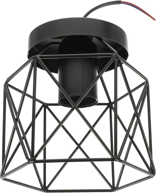 NUOBESTY 1Pc Nordic Style Indoor Ceiling Lamp Minimalist Decorative Flush Mount Light for Hallways Living Rooms and Cafes Easy to Install Modern Fixture