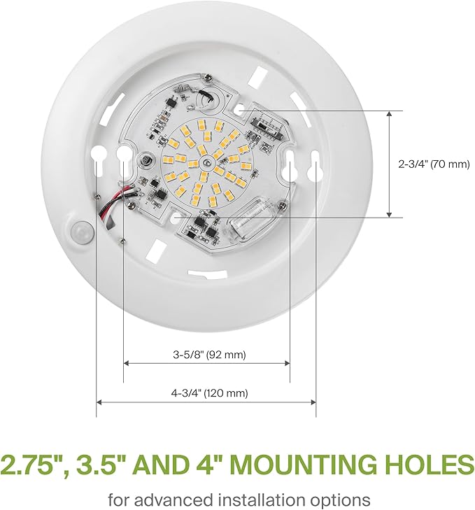 ASD 6 Pack Motion Sensor LED Disk Lights 6 Inch, 15W 5CCT 2700-5000K 1149LM CRI90+, Indoor Ceiling Flush Mount Light Fixture, Low Profile Lighting for Closet, Hallway, Pantry, Porch, Garage, White, UL
