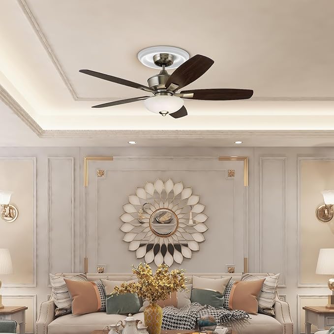 4 Packs Molded Nylon Ceiling Medallion for Light Fixtures and Ceiling Fans, 10"OD x 4"ID x 0.94"P (Fits Canopies up to7-1/4")（White）