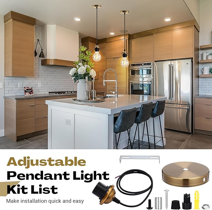 12 Pack Industrial Mini Pendant Light Kit Bulk, UL E26/E27 Lamp Socket 3.28 ft Adjustable Hanging Light Cord Kit Edison Vintage Retro Ceiling Lamp Fixture for Kitchen Bar Decor(Bronze)