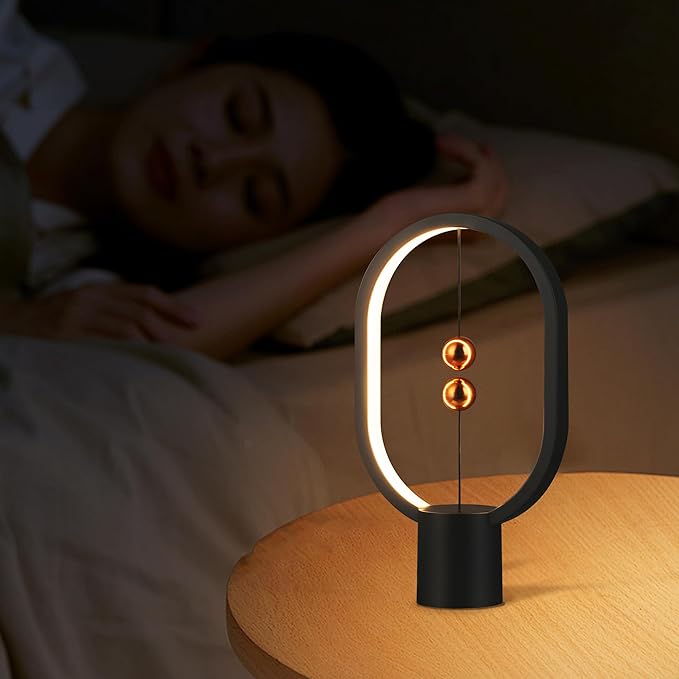 Magnetic Lamp - USB-Powered LED Table Lamp with Floating Design - Perfect for Home, Office, Dormitory, Hotel and Living Room