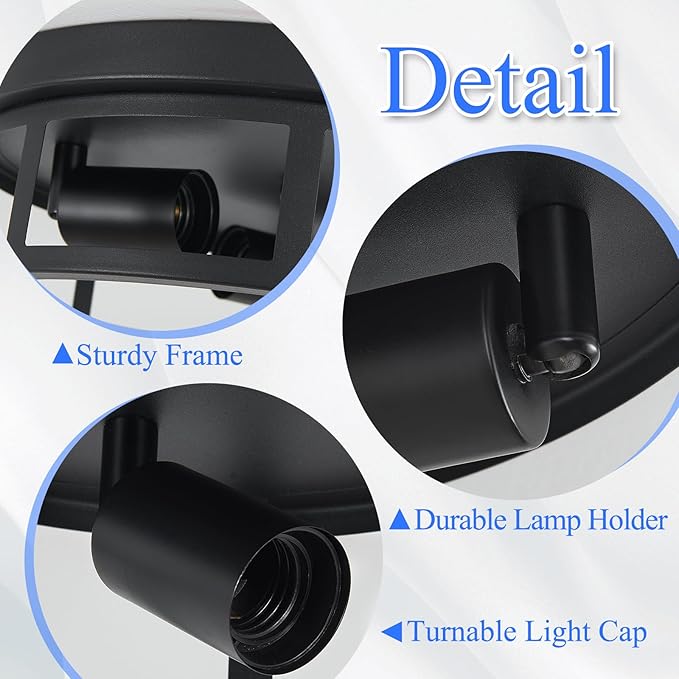 Ceiling Light Fixture,Black Flush Mount Ceiling Light,13 Inch Hallway Light fixtures Ceiling,Light Fixtures Ceiling Mount for Farmhouse,Kitchen (2, 13 inch)