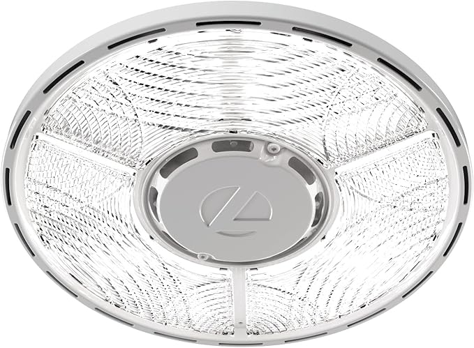 Lithonia Lighting CPRB 24LM MVOLT 40K 80CRI DWH LED Round High Bay, Multi-Volt 120-277V, 15-Inch, 24000 Lumens, White