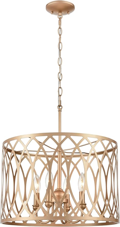 ML Lighting 4214-PMG Traditional, Painted Modern Gold