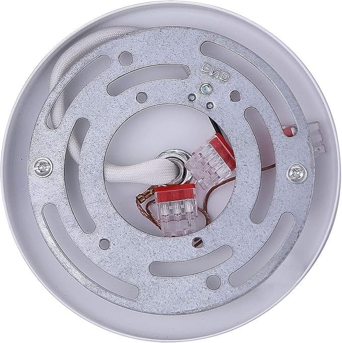 CLOUDY BAY LED Flush Mount Ceiling Spot Light,CRI90+ 8W 600lm 3000K Warm White Dimmable,Adjustable Tilt Angle Ceiling Light Fixture,White Finish
