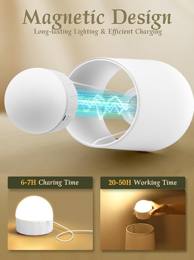 Battery Operated Wall Sconces Set of 2, Black Gold Cordless Wall Lights with Rechargeable Magnetic Bulbs and Remote, Dimmable & 15 RGB Colors Wall Lamps for Bedroom Living Room Hallway 23Inch