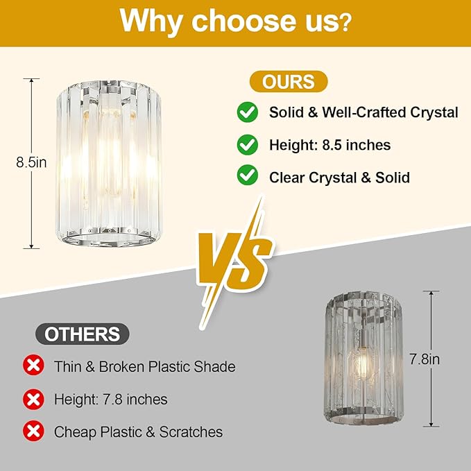 3 Pack Brushed Nickel Pendant Lights Kitchen Island, Modern Crystal Chandelier Kitchen Pendant Lighting Over Island, Adjustable Hanging Mini Light Fixtures for Dining Room Hallway Corridor Bedroom