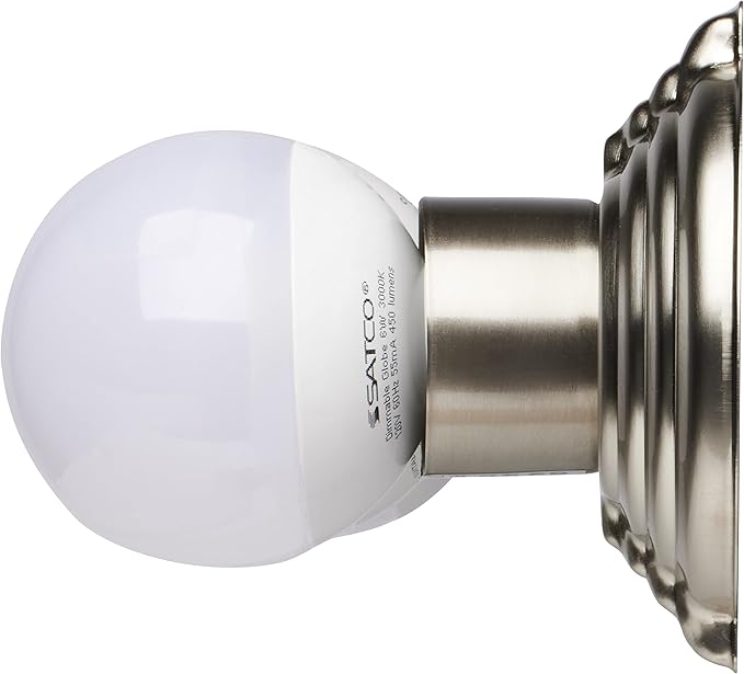 Nuvo Lighting 60/300 Transitional Three Light Vanity in Pwt, Nckl, B/S, Slvr. finish