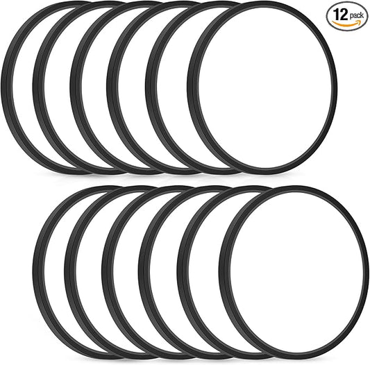 Brightever Black LED Ceiling Light Flush Mount, 12 Inch 28W, 3200LM 0.67 Inch Thickness Ceiling Light Fixtures, Dimmable & 5000K Daylight White LED Ceiling Lamp for Laundry Room, Stairwell, 12 Packs