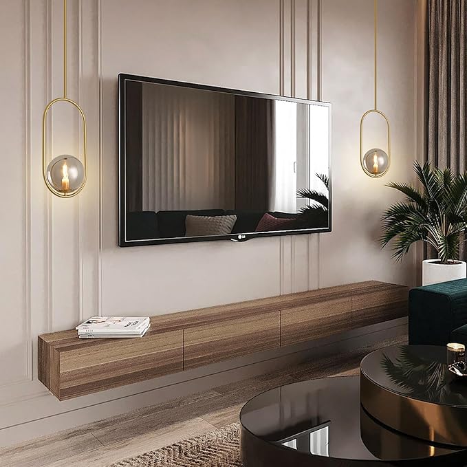 Modern Pendant Lighting Gold Hanging Light Fixture for Sloped Ceiling,Brass Pendant Lighting Fixture Pendant Chandelier Globe Gray Hanging Light
