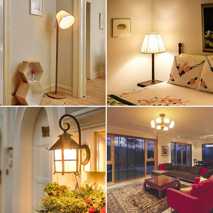Lepro 100W Equivalent LED Light Bulbs, 14W 1500 Lumens 2700K Warm White Non-Dimmable, A19 E26 Standard Base, 10000 Hour Lifetime, Pack of 3