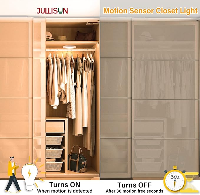 4 Inch Field Selectable 5CCT LED Motion Sensor Ceiling Light, 120V Wired Closet Light, 10 Watts, 600Lm, CRI80+, Non-dimmable, ETL Certified, Wet Location, Round/White, 1 Pack