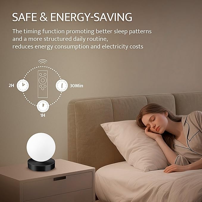Battery Operated Wall Sconce Set of 2, Dimmable Wireless Black Wall Lamp with 14000mAh Rechargeable Battery, Portables Cordless Wall Light Fixtures for Painting Living Room Bedroom Bathroom