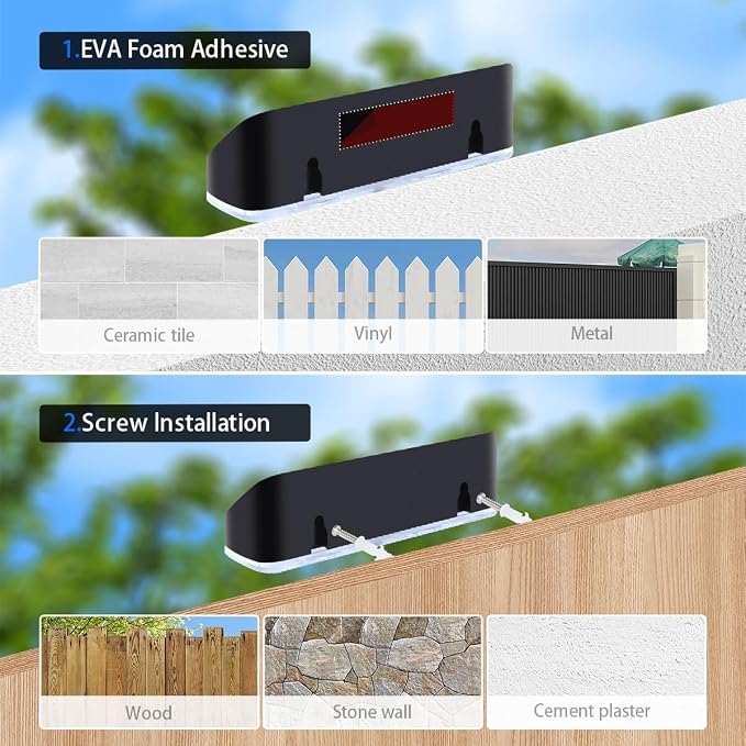 Solar Mailbox Light 3000K/4000K/6000K 3 Modes Solar Powered Dusk to Dawn Lighting for Wall, House Number, Address, Sign(1 Pack)