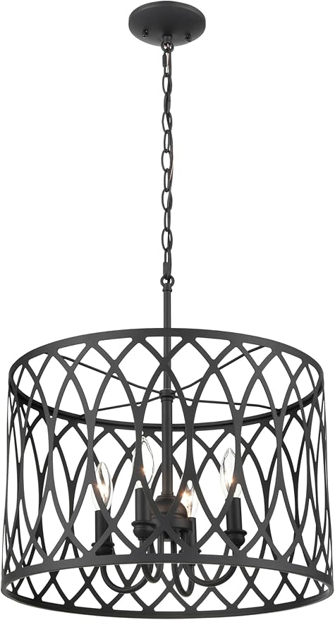 ML Lighting 4214-MB Traditional, Matte Black