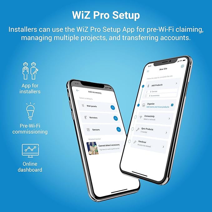 HALO 4" Smart Wi-Fi® Recessed LED Light Powered by WiZ Pro, Dimmable Full Color w/SpaceSense® Motion, Smart Home Ready - RL4069WZRGBWWHR
