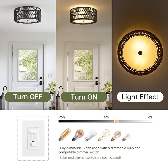 Flush Mount Ceiling Light for Dining Room 6