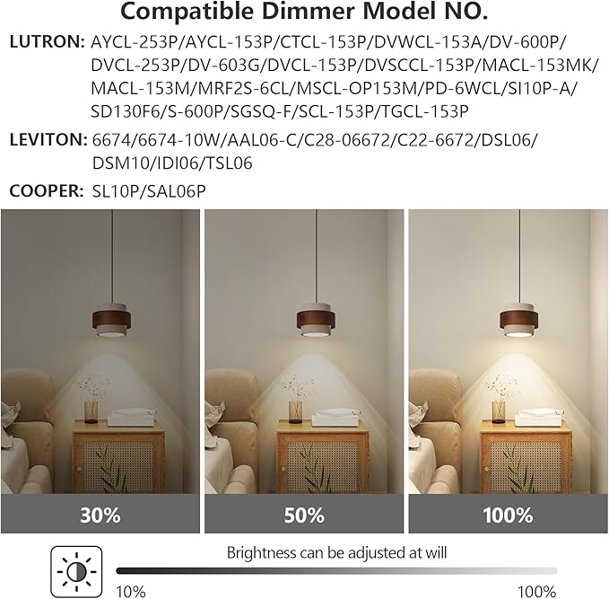 Modern Cement Pendant Light Fixture,Concrete Pendant Lights with Wood Accent,Vintage Farmhouse Chandelier for Kitchen Island Dining Room Living Room Bedroom Restaurant Cafe(White 3-Pack)
