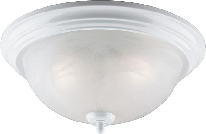 Westinghouse 3-Light Ceiling Fixture, White