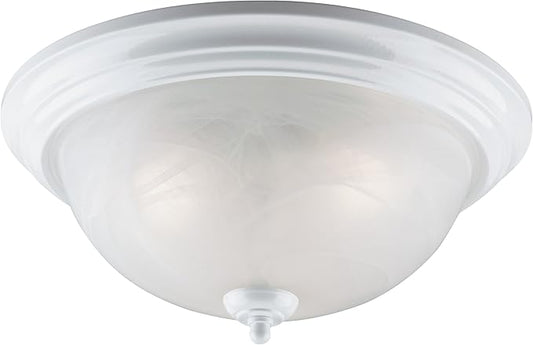 Westinghouse 3-Light Ceiling Fixture, White