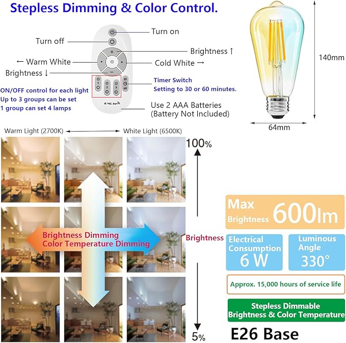 2 Pcs Ceiling Light Conversion Dimmable Pendant E26 Base Connections Metal White Cone Shade Industrial Style Adjusted 3.2ft Wire Conversion Kit for E26 Spot Light