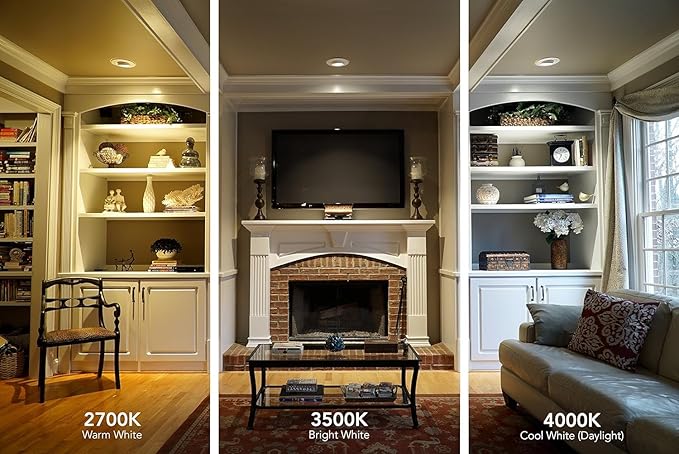 Lithonia Lighting 4 Foot LED Light Fixture, Low-Profile LED Wraparound Flush Mount Ceiling Light, 2700K Soft White, 120V, 48-Inch (FMLWL 48 827)