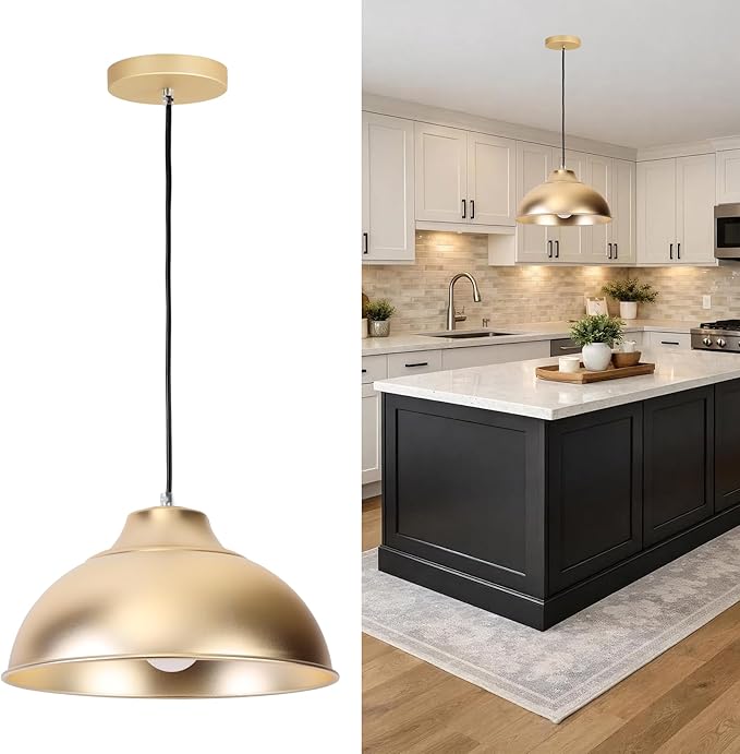 Gold Pendant Lights Kitchen Island,Hanging Pendant Light Fixtures,Kitchen Pendant Lighting Over Island