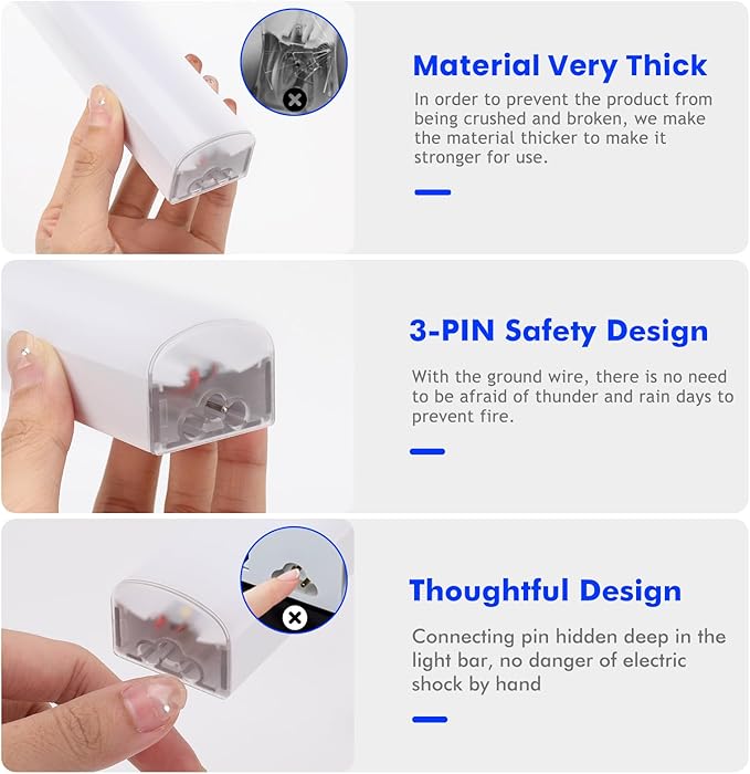 LZHOME LED Hexagon Garage Lights: 15900LM Super Bright 3 Hexagon LED Lights Car Detailing Hexagonal Light for Garage Workshop Warehouse Basement Gym