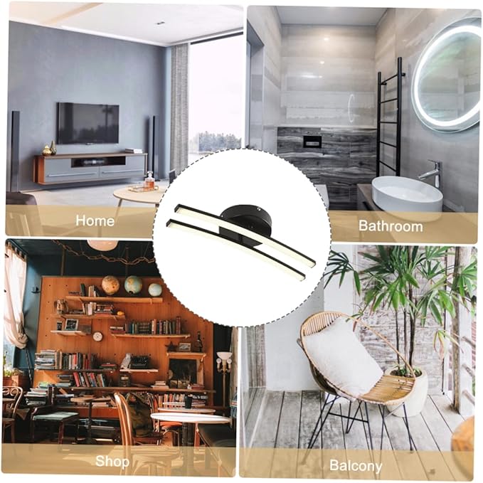 Modern Minimalist Ceiling Light Fixture Elegant and Warm Design for Living Bedroom Hallway and Office Easy to Install Soft Lighting Charming Decorative